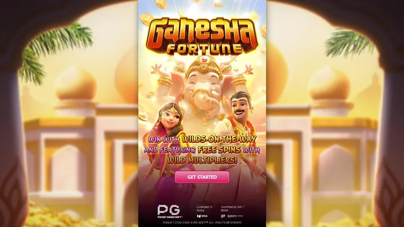 Ganesha Fortune slot by PG Soft – game screen Ganesha Fortune slot by PG Soft – game screen