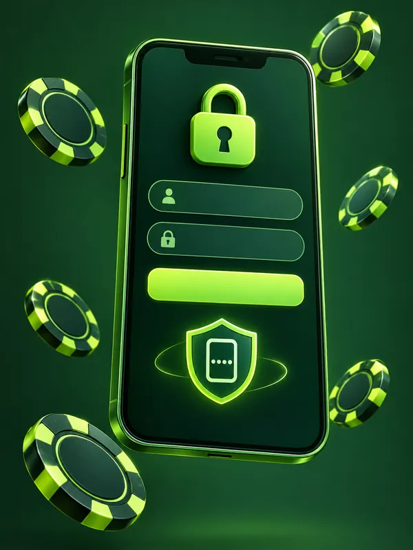 PKOK account login on a phone – illustration PKOK account login on a phone – illustration
